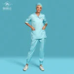 ست اسکراب زنانه کد MSC-019 - اسکراب پزشکی مدومد