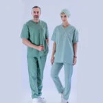 ست اسکراب unisex داکرون مدل Msc50 | لباس اسکراب مامایی