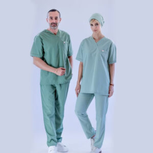 ست اسکراب unisex داکرون مدل Msc50 | لباس اسکراب مامایی