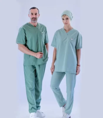 ست اسکراب unisex داکرون مدل Msc50 | لباس اسکراب مامایی