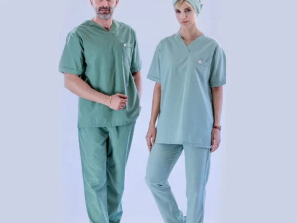 ست اسکراب unisex داکرون مدل Msc50 | لباس اسکراب مامایی