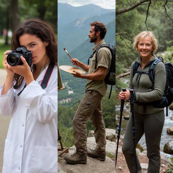 ۱۸ سرگرمی برتر برای کاهش استرس پزشکان! 2 عکاسی (خیابانی یا طبیعت)