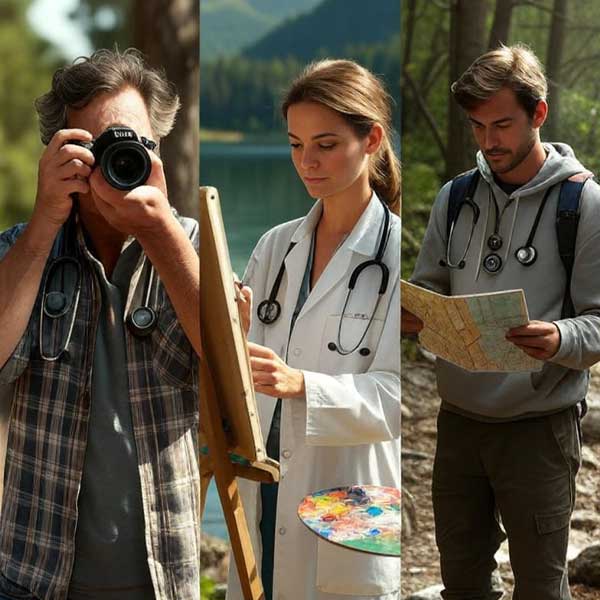 ۱۸ سرگرمی برتر برای کاهش استرس پزشکان! 4 پیادهروی و کوهنوردی در طبیعت