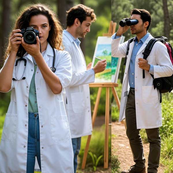 ۱۸ سرگرمی برتر برای کاهش استرس پزشکان! 3 نقاشی، طراحی و خطاطی